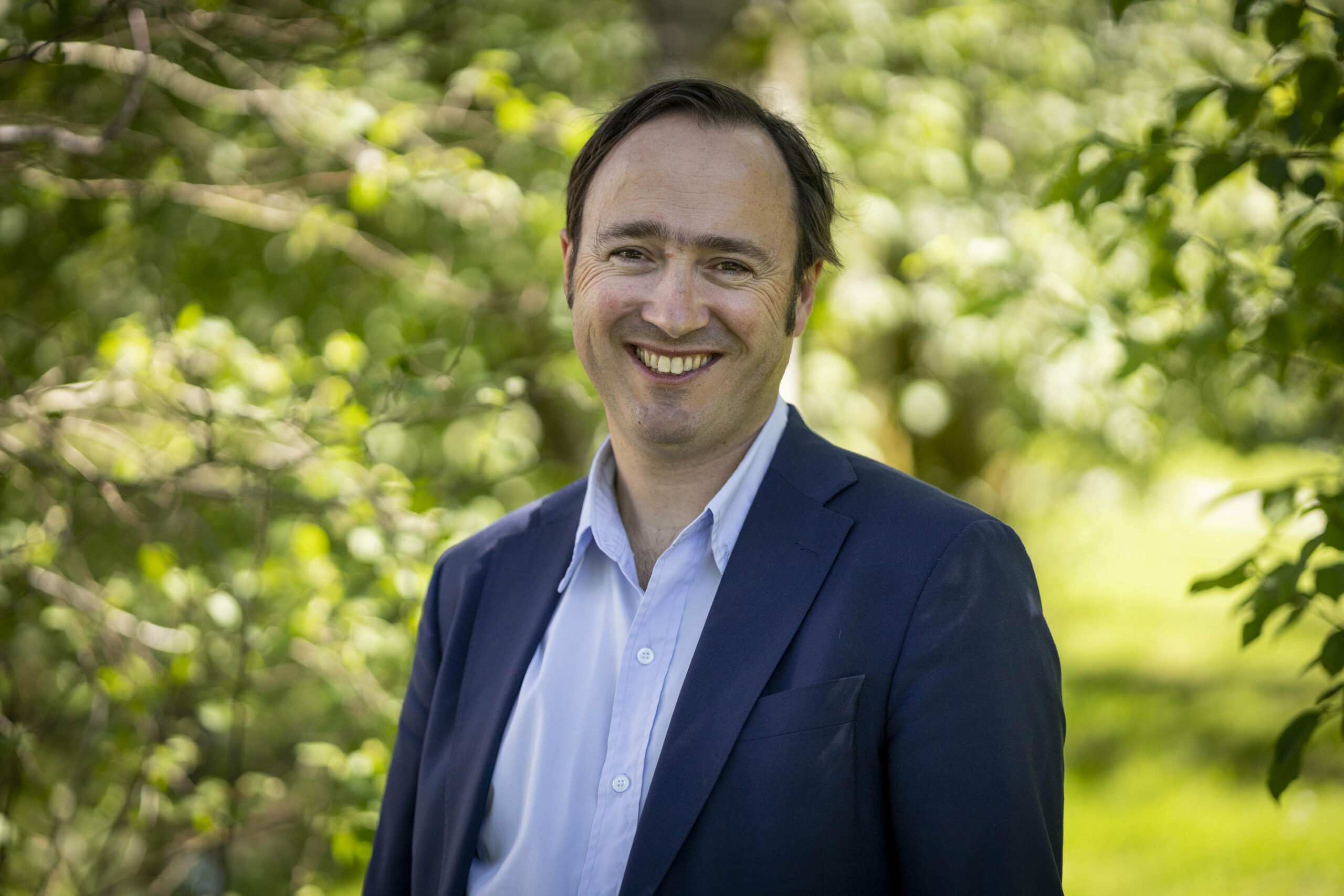 Pressebilde av avdelingsdirektør i kommunikasjon- og strategistaben, Terje Gilleshammer